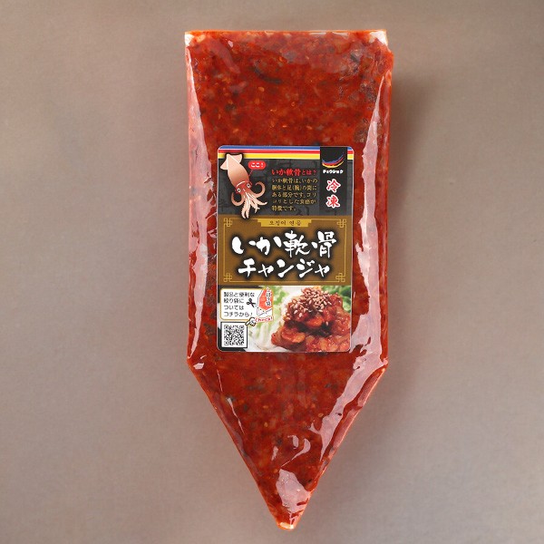 [凍]コリコリ 軟骨いかチャンジャ(絞り袋) / 250g 塩辛 韓国おかず