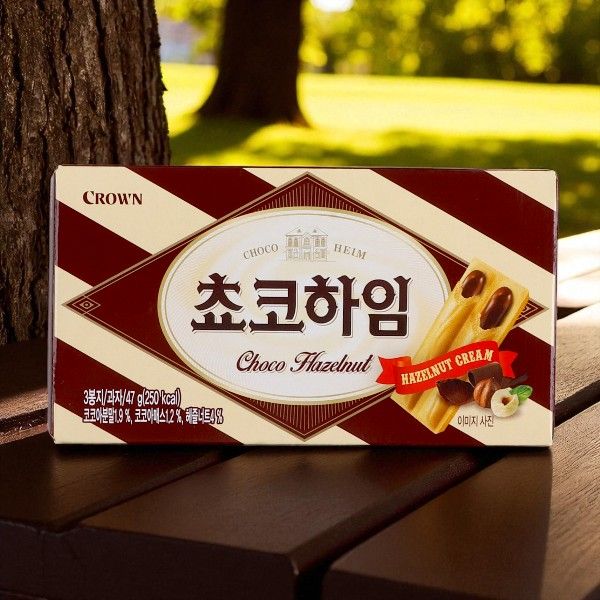 [クラウン] チョコハイム 47g / 韓国お菓子 バレンタイン