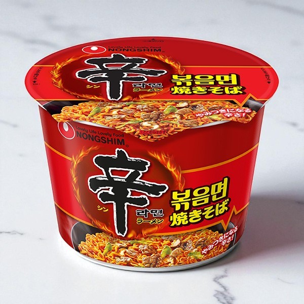 [農心]辛ラーメン炒めカップラーメン 105g