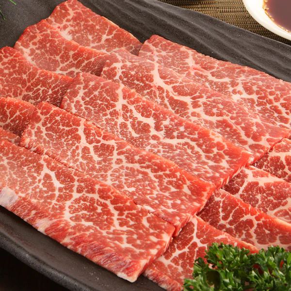 [凍] 上カルビ スライス CHOICE 約300g / 牛肉 焼肉用 カルビ スライス チョイスグレード BBQ 韓国焼肉