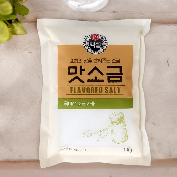 CJ]味塩1kg/マッソグム 韓国産 調味料 味付け | 韓国市場,調味料