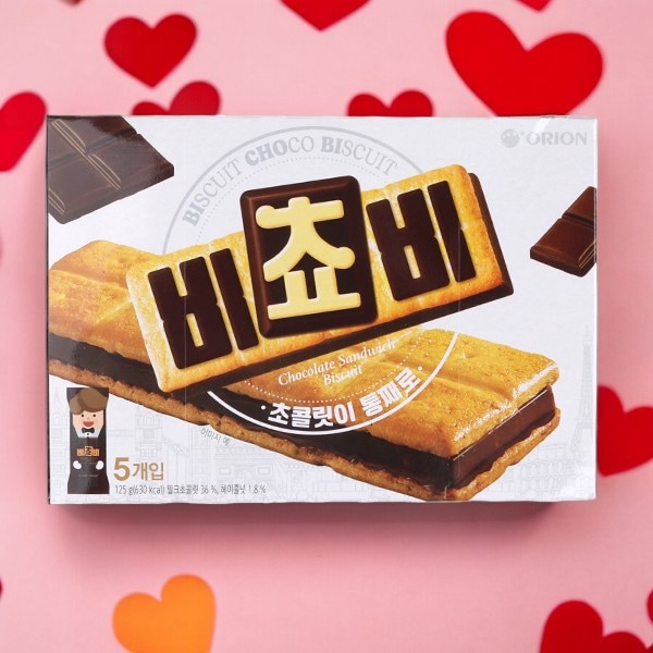 [オリオン]ビチョビ 125g/韓国食品 韓国お菓子 バレンタイン