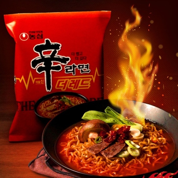 [農心]辛ラーメン THE RED 125g/辛ラーメン ザ レッド 袋ラーメン 韓国らーめん