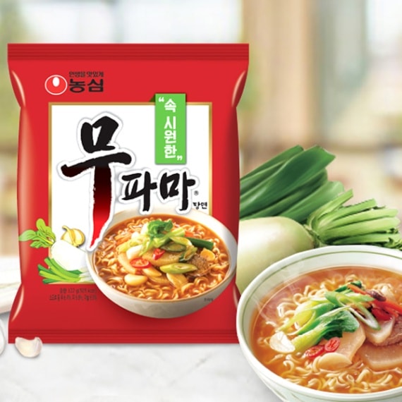 [農心]ムパマ湯麺 122g/ 袋ラーメン 韓国らーめん