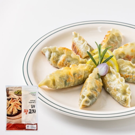 [凍]ダムドゥ 業務用 王餃子 1kg / 肉＆野菜 韓国食品 ぎょうざ 韓国食材 韓国餃子