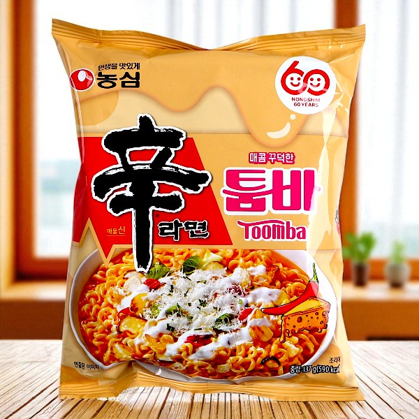 農心] 辛ラーメン トゥーンバ 137g / 袋麺 袋ラーメン 韓国