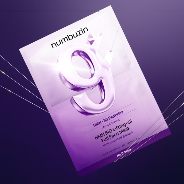 [numbuzin] 9番 NMN バイオ リフト ラッピング マスク / ナンバーズイン 化粧品 韓国コスメ