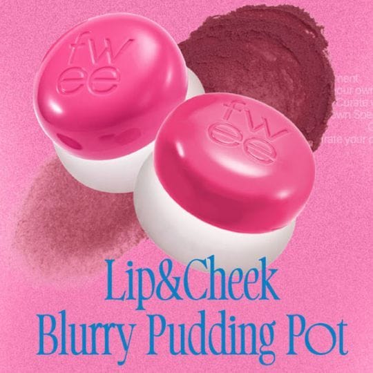 [fwee] リップ アンド チーク ブラーリー プリンポット 5g / 2WAY ふんわり発色 