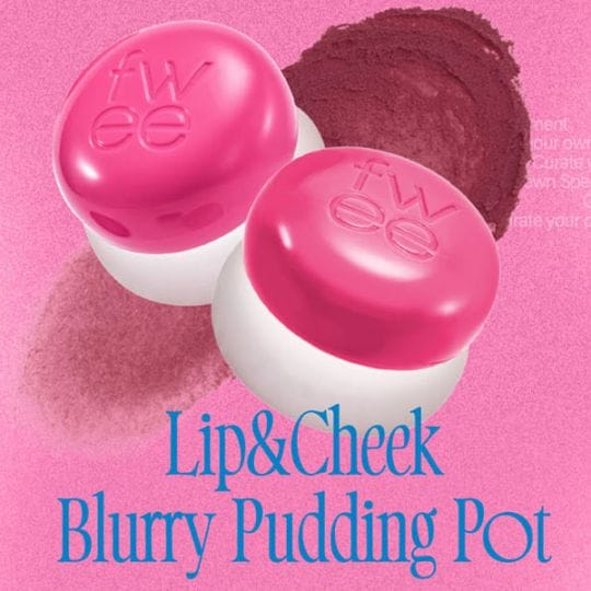 [fwee] リップ アンド チーク ブラーリー プリンポット 5g / 2WAY ふんわり発色 