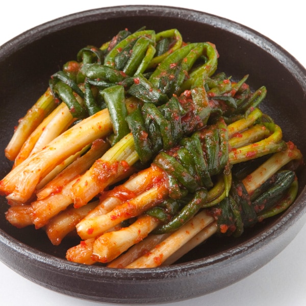 [冷] 韓国市場 ネギ キムチ 500g / シャキ旨 ネギ好き必見