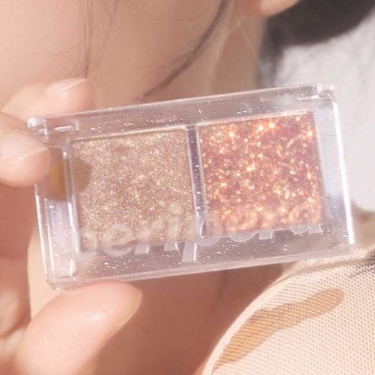 [ペリペラ] デュオ ポケット グリッター シャドウ 18g・10g / アイシャドウ