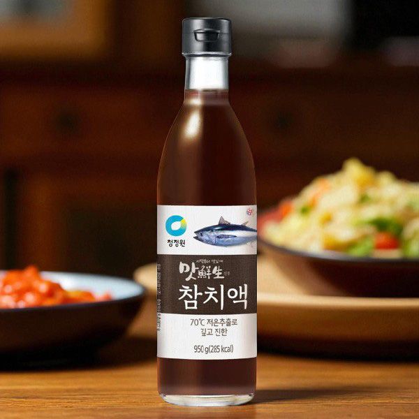 [清浄園] チョンジョンウォン 大容量 味鮮生 マグロ エキス 950g / マグロ旨味たっぷり