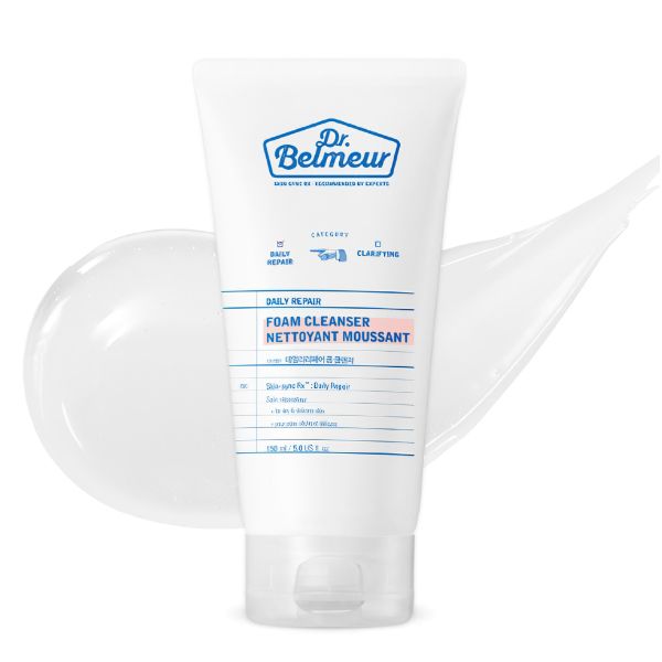 [THEFACESHOP] ドクターベルマーデイリーリペアフォームクレンザー 150ml / 敏感肌にやさしい洗顔料 洗顔フォーム