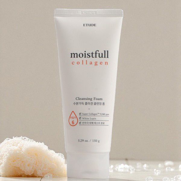 [ETUDE HOUSE] モイストフルコラーゲンクレンジングフォーム 150g / るおいを守りながらすっきり洗顔