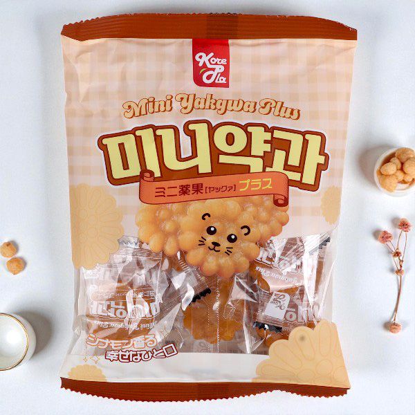 KorePla] ミニ 薬菓 ヤックァ プラス 120g 個包装 / | 韓国市場,お菓子