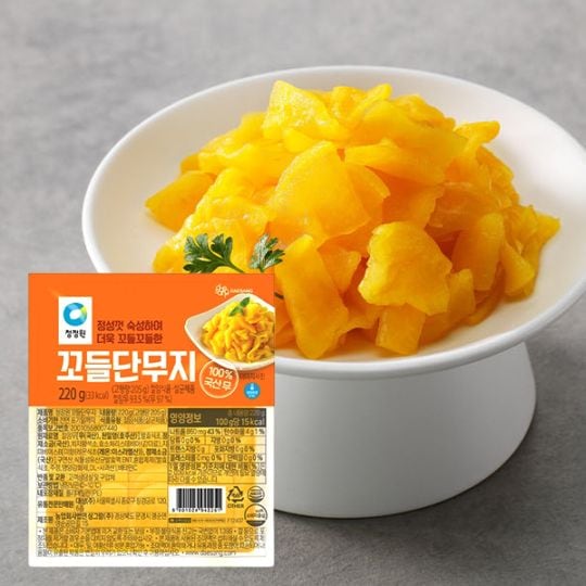 [冷] 清浄園 シャキシャキたくあん 220g / コリコリたくあん