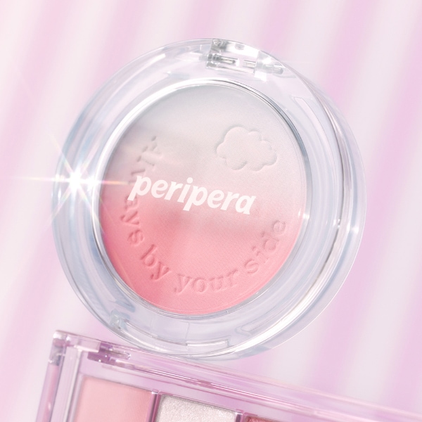 [peripera] ピュア ブラッシュド カスタム チーク 4.2g / 韓国コスメ 韓国メイク