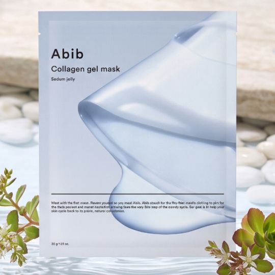 [Abib] コラーゲンゲルマスク 水分草ゼリー 30ml / 韓国コスメ しっとり保湿ハイドロゲルパック