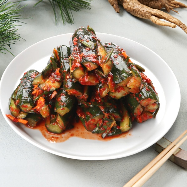 [冷]自家製キュウリキムチ500g/韓国おかず