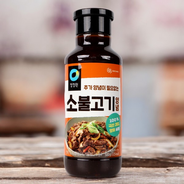 [清浄園]牛肉用プルコギタレ(甘口)500g/韓国料理 韓国食材 焼肉タレ