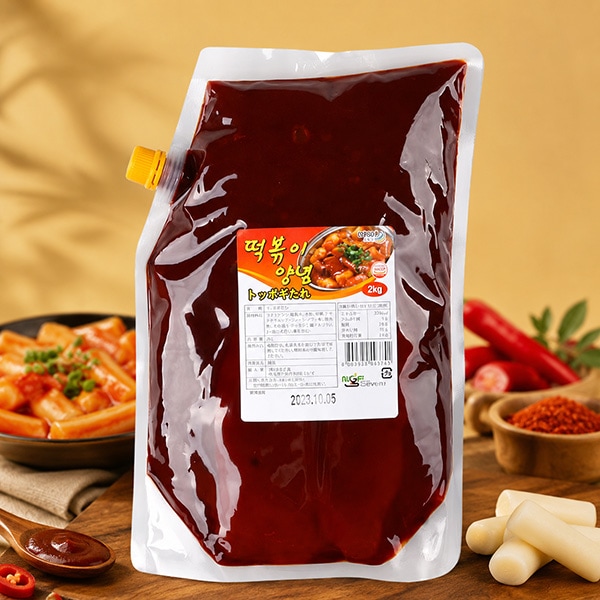 【ニューグリーン】トッポギソース 2kg / トッポッキ 甘辛ソース 韓国屋台 業務用 本場韓国の味