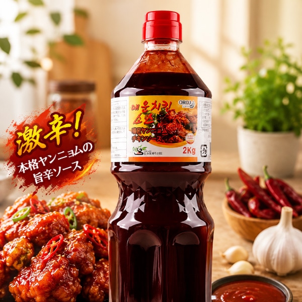 【ニューグリーン】ヤンニョムチキンソース(激辛)2kg / 韓国チキン 激辛ソース 業務用