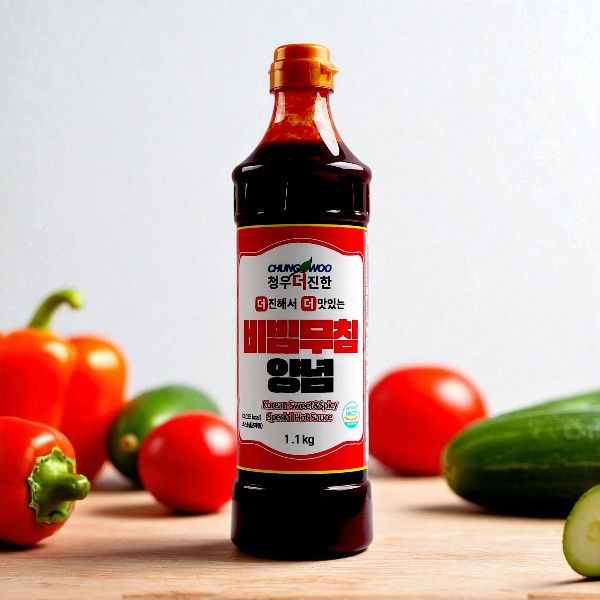 チョンウ]つぶ貝和えソース1.1kg/ビビムソース ビビム麺 たれ 韓国料理