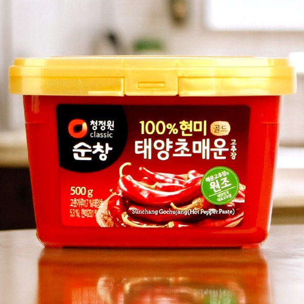 [スンチャン] 辛口 コチュジャン 500g / 韓国唐辛子