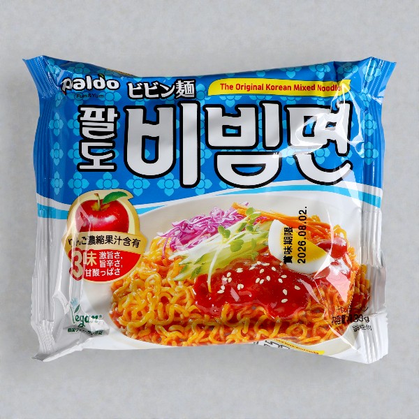 [paldo] ビビム麺 130g / 袋ラーメン 韓国らーめん パルド 韓国ラーメン インスタントラーメン 辛い うまい 冷たい