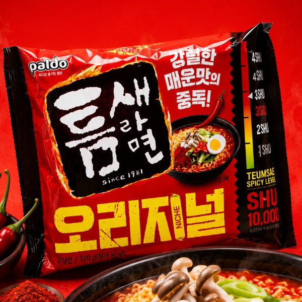 paldo]トゥムセラーメン（激辛）120g/袋ラーメン 韓国らーめん | 韓国