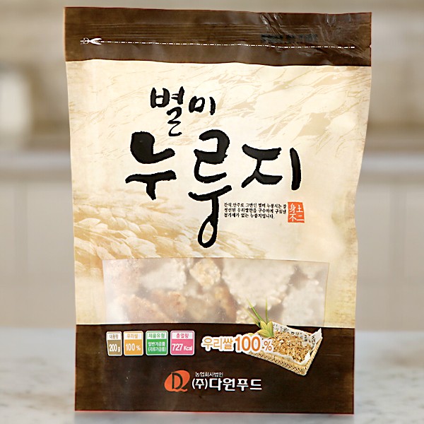 [ダウォンフード]ヌルンジ(おこげ)200g/別味おこげ お菓子 おつまみ せんべい お米 非常食 韓国食品
