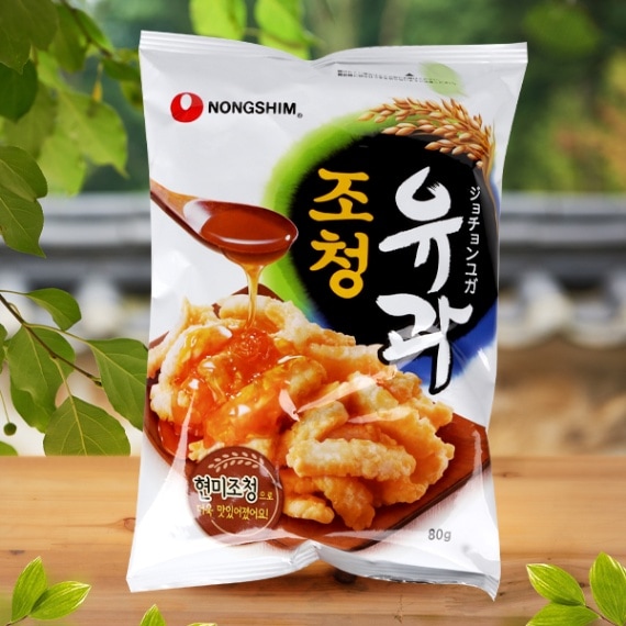 [農心]ジョチョン油菓（ユガ）80g/韓国お菓子 韓国スナック|お菓子|お菓子/飲料