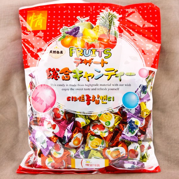 デザート総合キャンディ（果物味）750g | 韓国市場,お菓子/飲料