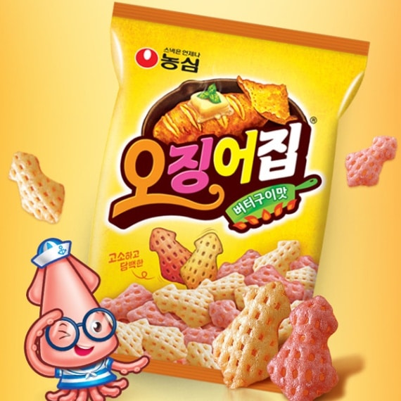 [農心]イカチップ83g/韓国お菓子　韓国食品　韓国食材|お菓子|お菓子/飲料