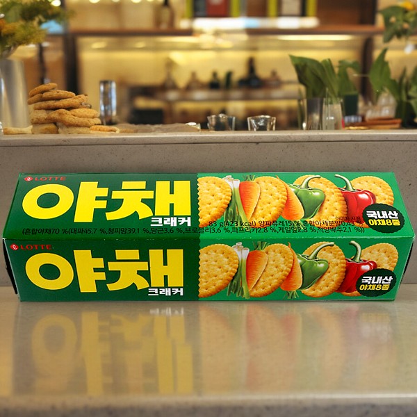 [ロッテ]野菜クラッカー83g/韓国お菓子 韓国食品 おやつ|お菓子|お菓子/飲料