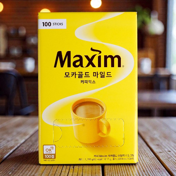 Maxim] モカ ゴールド コーヒー ミックス 100本 (黄) / お歳暮