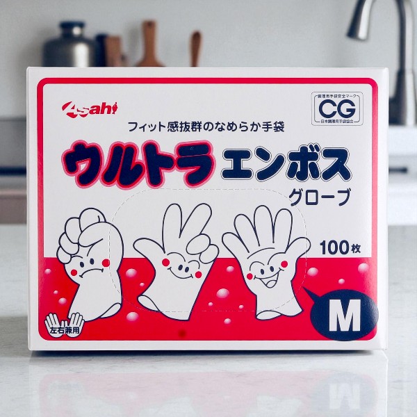 ビニル手袋(100枚)-Mサイズ