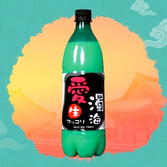 [凍]愛濁海(エタゲ)生マッコリ(冷蔵保管に切り替えた場合は1ヶ月以内にお召し上がりください)750ml /|マッコリ| お酒