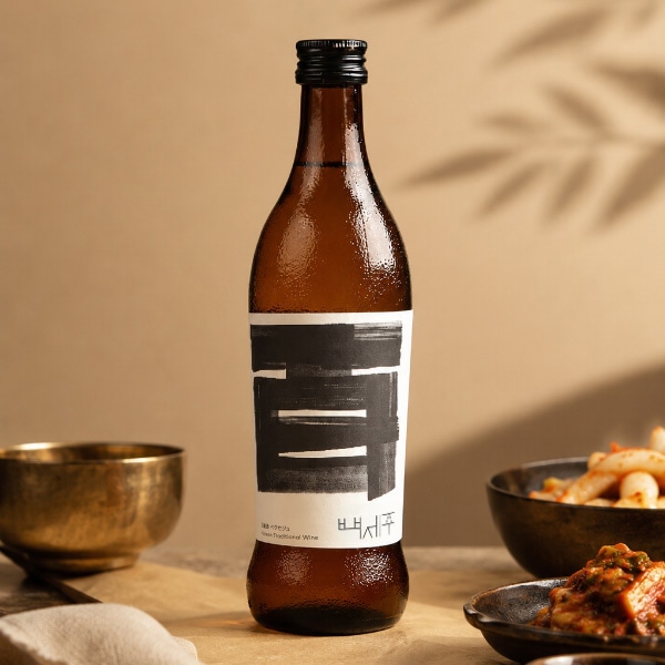 [麹醇堂] 百歳酒（ペクセジュ）375ml Alc.13％ / 韓国伝統酒 まろやかな味わい