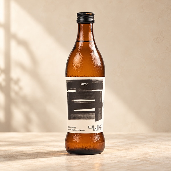 麹醇堂] 百歳酒（ペクセジュ）375ml Alc.13％ / 韓国伝統酒 まろやかな