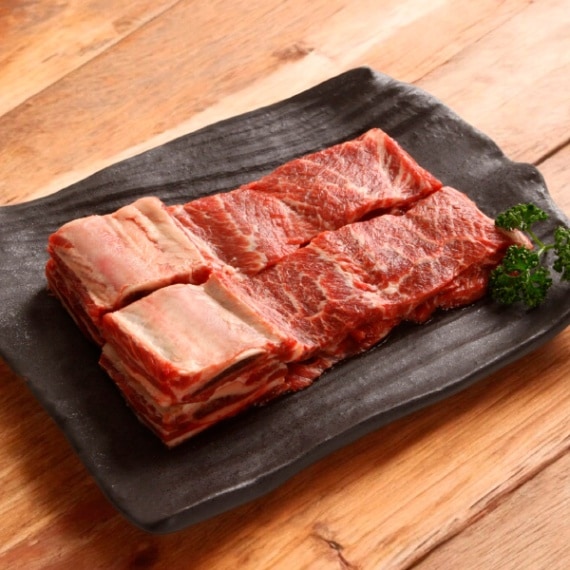 [凍]ピョルチンカルビ(ボーンインショートリブ)1kg/ アメリカ産　焼肉