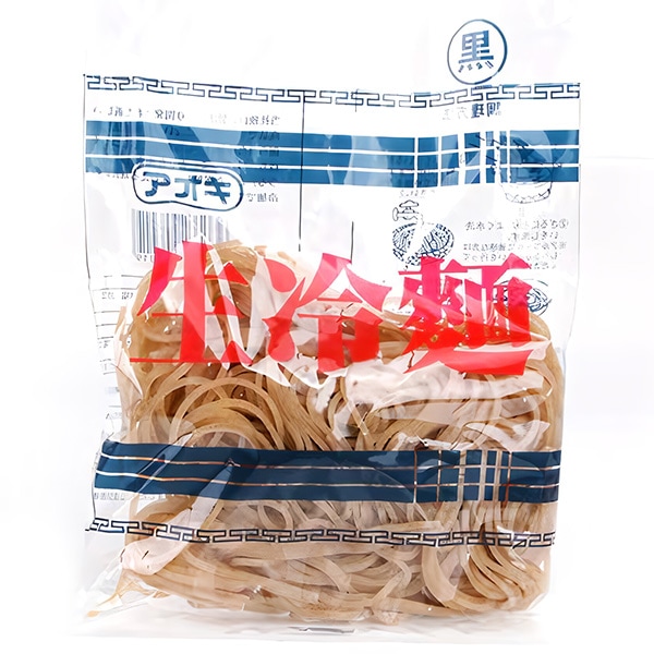[アオキ] 韓国冷麺 黒麺 160g / 本場韓国のコシ強麺（麺のみ）
