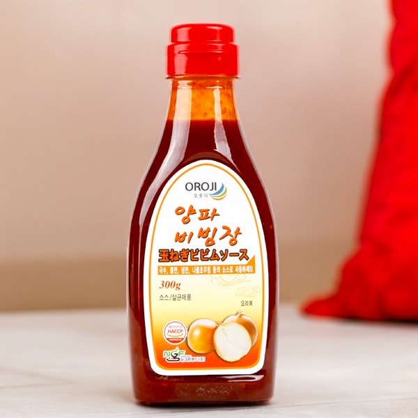 [ニューグリーン]玉ねぎビビムソース300g / 万能ソース　【賞味期限：25年10月7日】