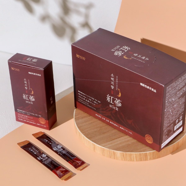 [小白之香] 機能性表示食品  紅参エキス スティック 10ml×10本/ 発酵エキス お歳暮