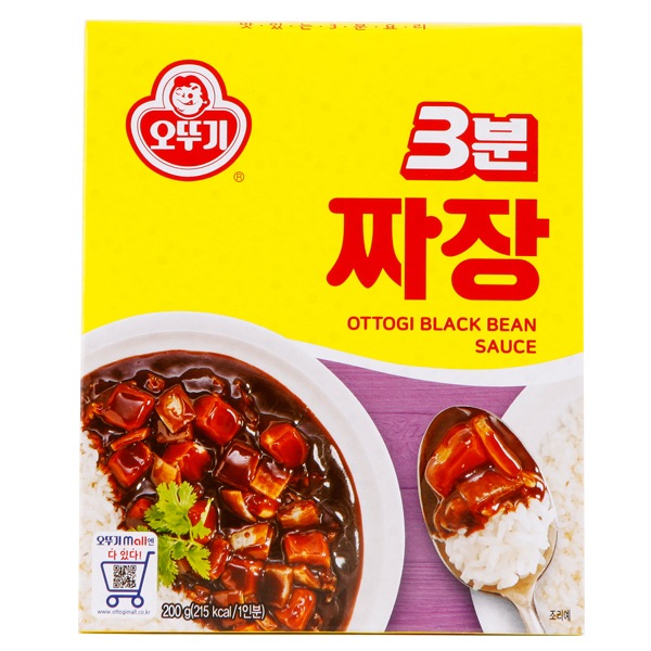 [オットギ]3分ジャジャン200g/ジャジャンのかけソース レトルト かけソース どんぶり 韓国レトルト 韓国食品