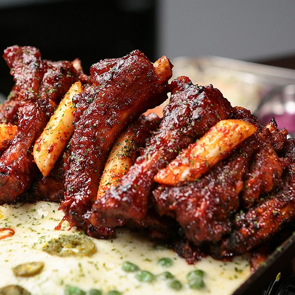 [凍]豚スペアリブブロック約0.5kg【量り売り】※クレジットカード・銀行振込支払い不可※