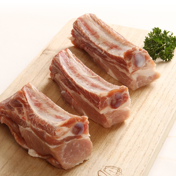 [凍]豚スペアリブブロック約0.5kg【量り売り】※クレジットカード・銀行振込支払い不可※