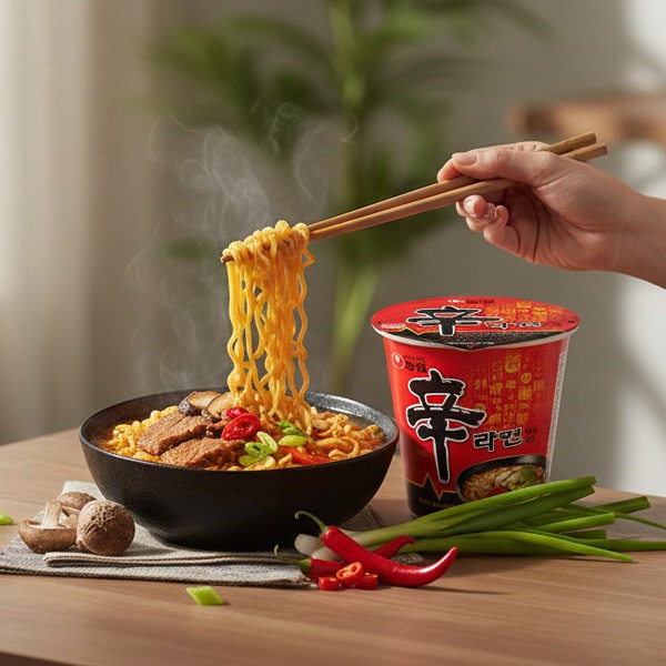農心] 辛ラーメン カップ 65g / カップラーメン 韓国らーめん | 韓国
