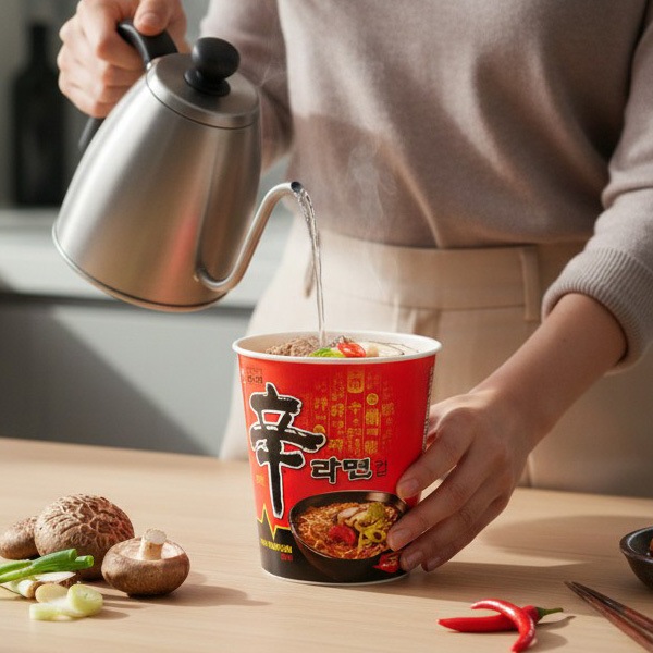 [農心] 辛ラーメン カップ 65g / カップラーメン 韓国らーめん