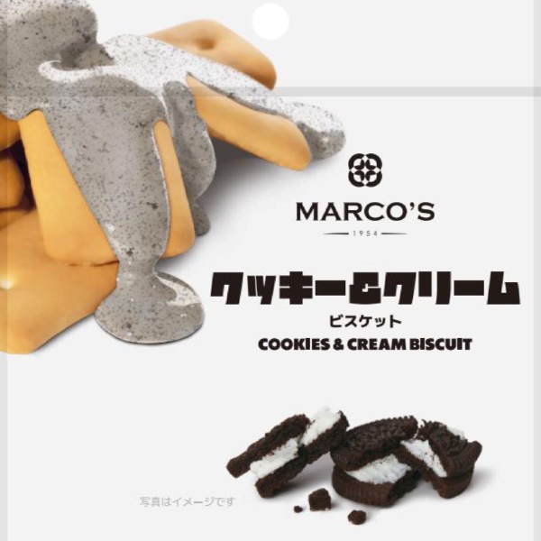 [MARCO'S] クッキー＆クリームビスケット 35g / 【賞味期限：26年5月30日】韓国食品 韓国お菓子 